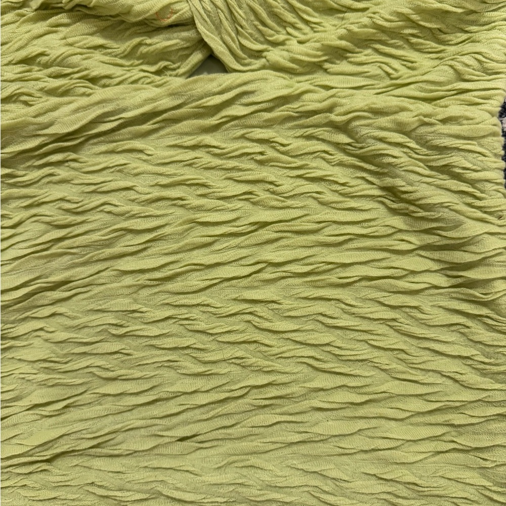Lime Green One-Shoulder Top - Picture 5 of 10